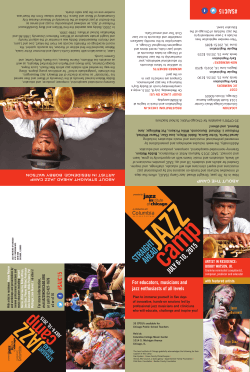 STRAIGHT AHEAD - Jazz Institute of Chicago