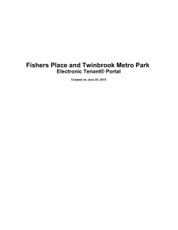 Fishers Place and Twinbrook Metro Park