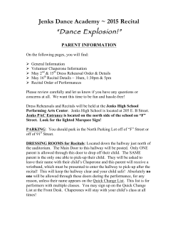 info - Jenks Dance Academy