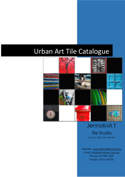Urban Art Catalogue 110515