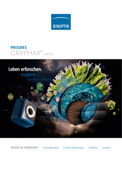 Lifescience Produktblatt - Progres Gryphax Software