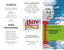 13th Annual Golf Outing