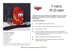 Tirelire McQueen - Concours Disney | Disney.fr