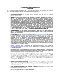 Official Rules - Jewelry Box Wines