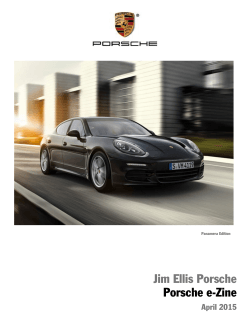 April 2015 - Jim Ellis Porsche