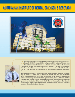 guru nanak institute of dental sciences & research