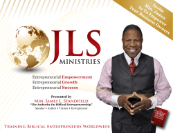 Training Biblical Entrepreneurs Worldwide
