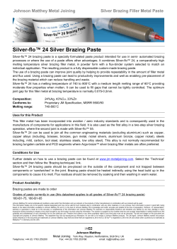 Silver-floâ¢ 24 Silver Brazing Paste