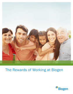 The Rewards of Working at Biogen