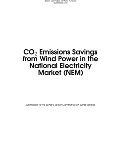 CO2 Emissions Savings from Wind Power in the