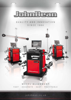 John Bean Wheel Alignment