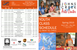 Youth Schedule