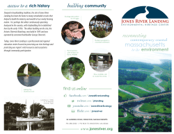 Brochure  - Jones River Landing