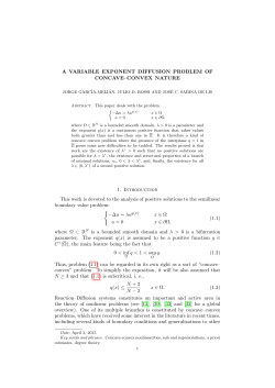 A VARIABLE EXPONENT DIFFUSION PROBLEM OF CONCAVE