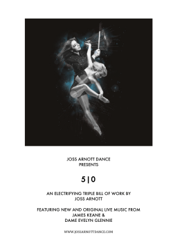 0 Tour Pack PDF - Joss Arnott Dance