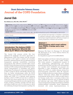 PDF Version - Chronic Obstructive Pulmonary Diseases | Journal of