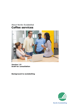 Coffee services