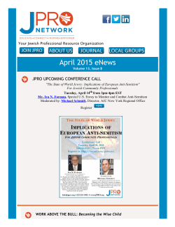 April 2015 eNews