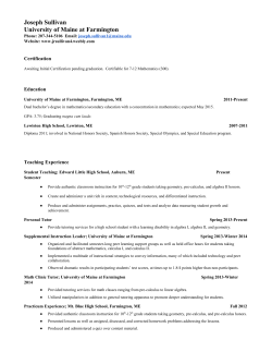 Resume - Weebly