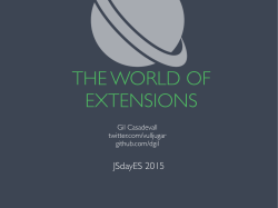 The world of extensions.key