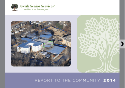 REPORT TO THE COMMUNITY 2014