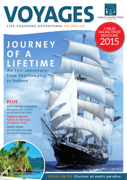 Voyages brochure 2015-16