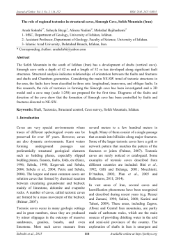 Full-Text - Journal of Tethys
