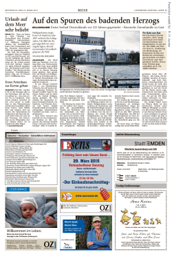 Ostfriesen-Zeitung, Ausgabe: Emden, vom: Mittwoch, 25. MÃ¤rz 2015