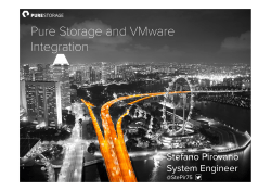 Pure Storage and VMware Integration