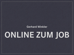 Gerhard Winkler - Junge