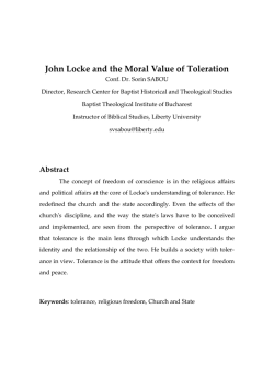 John%Locke%and%the%Moral%Value%of
