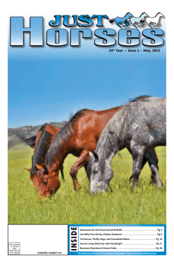 May, 2015 - Just Horses