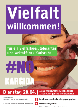 NoKargida_Flyer_2015_04_28_Web - Netzwerk Karlsruhe gegen