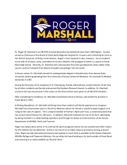 Roger Marshall`s full bio here