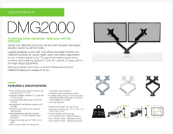 DMG2000 Product Sheet