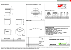 WE-XHMI SMD Power Inductor 74439358022 - Katalog.we