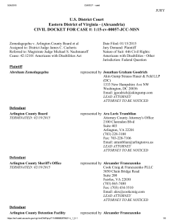 docket is here
