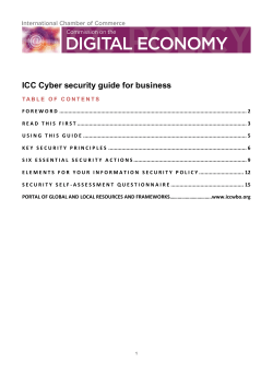 ICC Cyber security guide for business