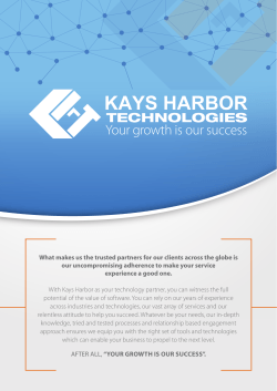 Service - Kays Harbor Technologies