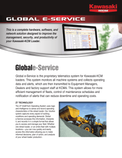 Global e-Service Brochure