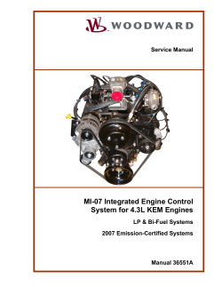 MI-07 Integrated Engine Control System for 4.3L KEM Engines