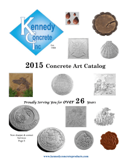 Click to view the 2015 Concrete Art Catalog