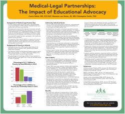 Medical-Legal Partnerships - Kennedy Krieger Institute
