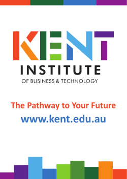 as a PDF - Kent Institute of Business and Technology