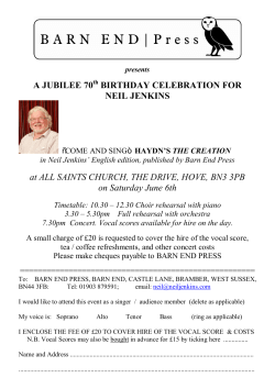 A JUBILEE 70th BIRTHDAY CELEBRATION FOR