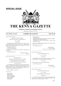 Are You suprised ? - Kenya Law Reports