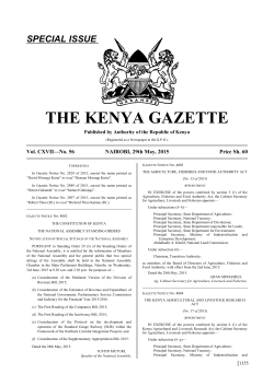 Are You suprised ? - Kenya Law Reports