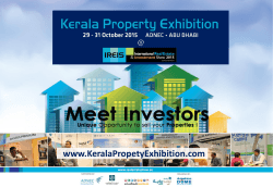 Kerala Property Exhibition at IREIS 2015