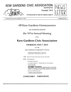 Newsletter-Apr 1012.wpd - Kew Gardens Civic Association