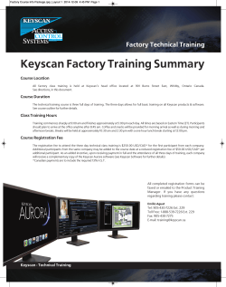 Factory Technical Training